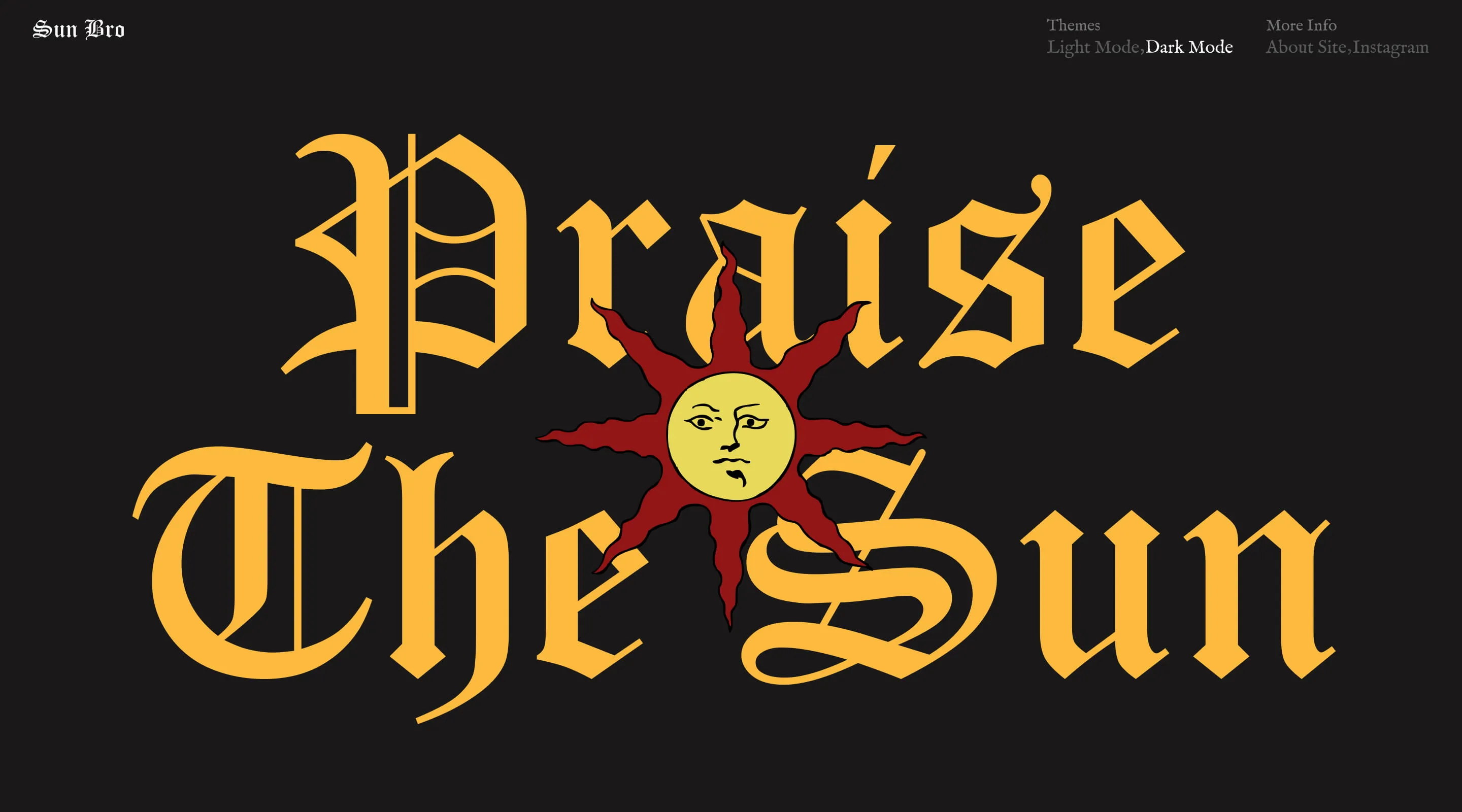 homepage of the project