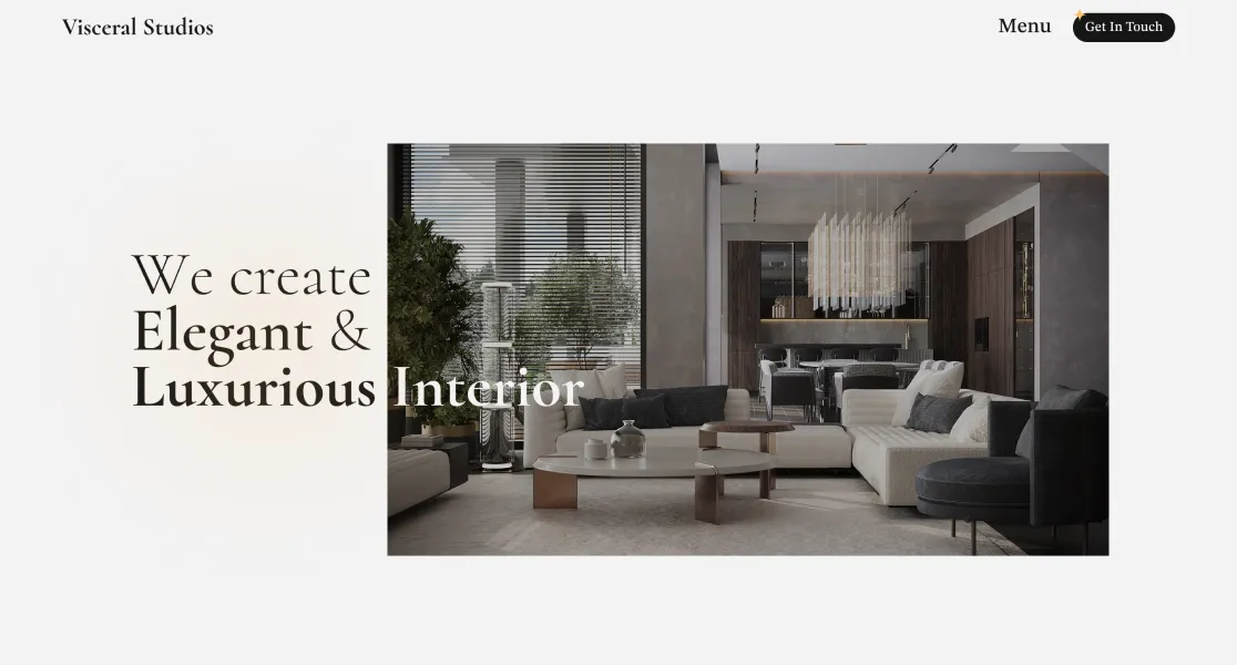 homepage of the project