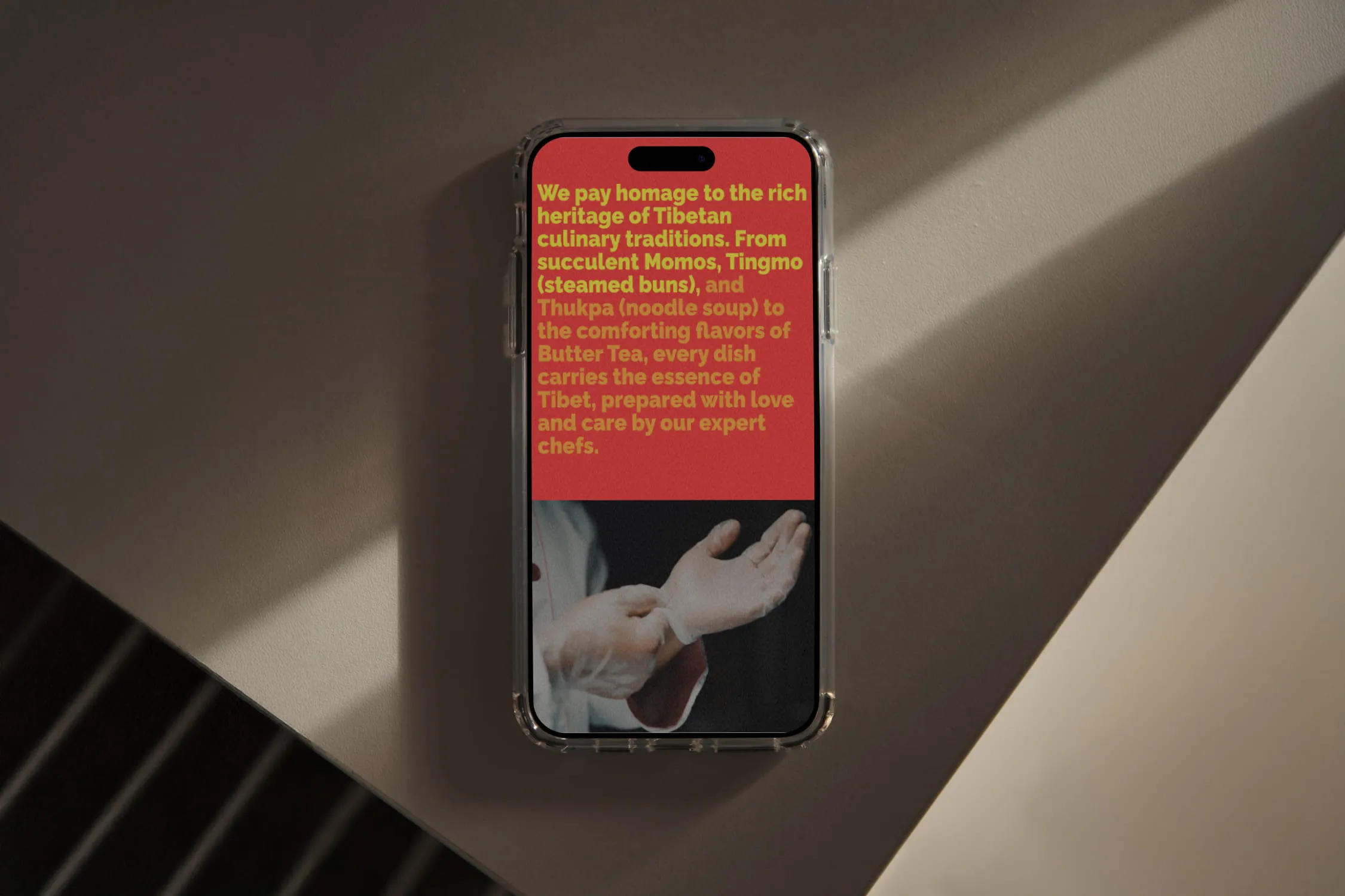 mockup for poster